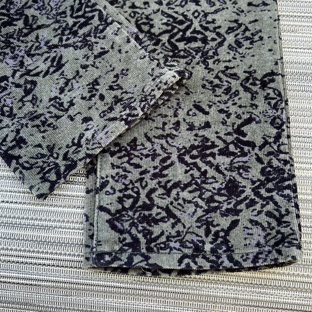 🎯NWOT Pilcro And The Letterpress Corduroy Pants Green Size 26P - Picture 4 of 10